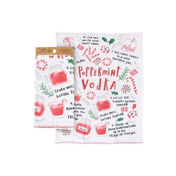 Peppermint Vodka Kitchen Towel