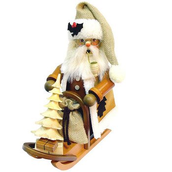 Santa on Sleigh Smoker