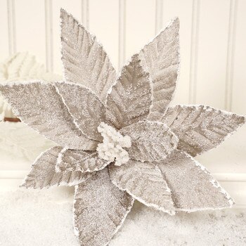 Sugar Platinum Poinsettia Stem