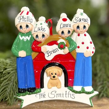 Family of 4 With Dog-1