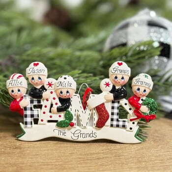 Family Ornament of 5-1