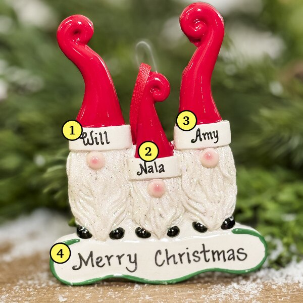 Bearded Gnomes Family of 3-2