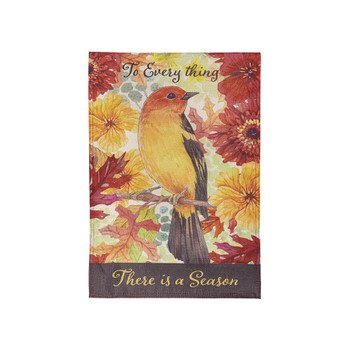 Changing Seasons Bird Garden Flag