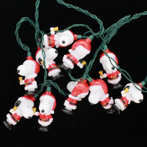 Santa Snoopy Light Set