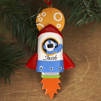 Spaceship Ornament