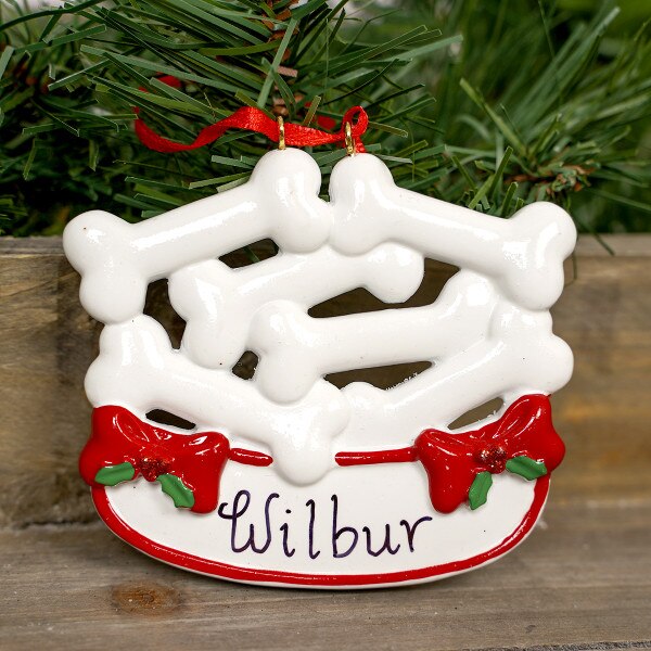 Dog Bone Dish Ornament