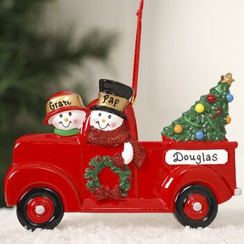Red Truck Couple