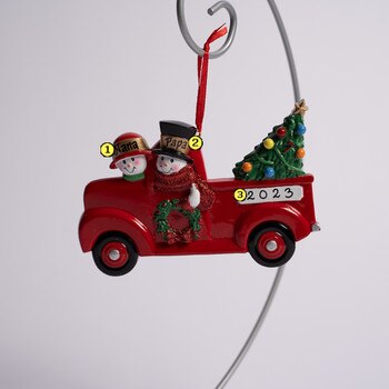Red Truck Couple-2