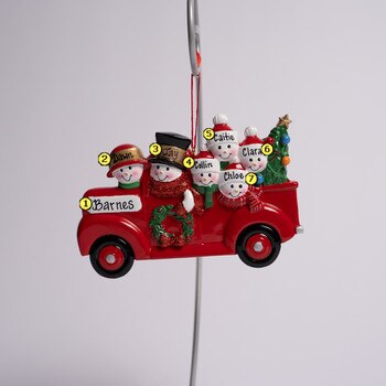 Red Truck Family Of 6-2