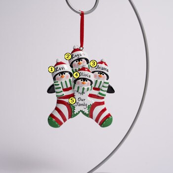 Penguin Stocking Family Of 4-2
