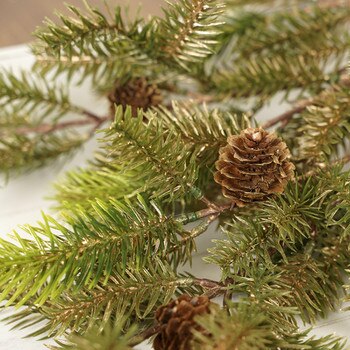 36In Pine Spray With Cones-1