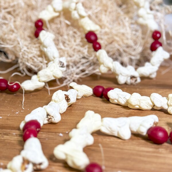 Popcorn & Cranberry Garland - Piper Classics