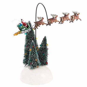 Animated Flaming Reindeer
