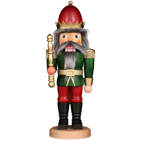 Red Green King Nutcracker