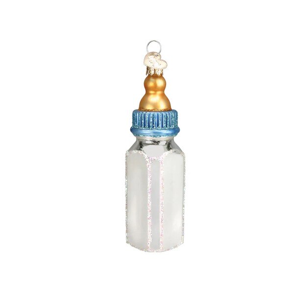 Boy Baby Bottle Ornament