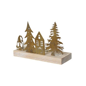 Tree Gnome Scene Tealight Holder