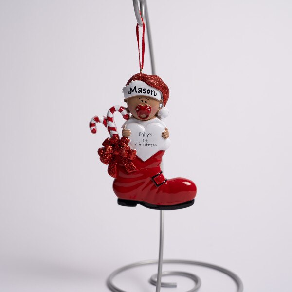 Red Baby Boot-1