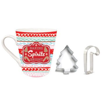 12oz Baking Spirits Bright Mug Set