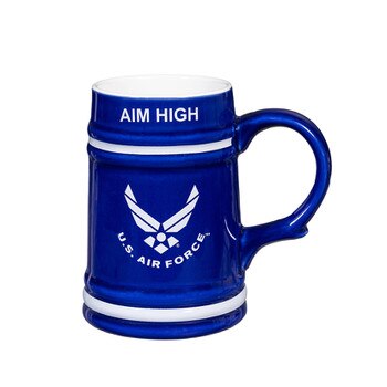 24Oz Us Air Force Ceramic Stein Cup