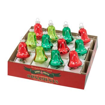 Hs Bells Ornament Set of 12