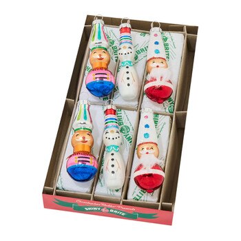 Cc Decorated Figures Ornament Set