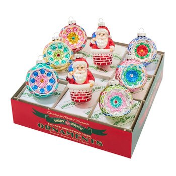 Cc Figures And Rounds Ornament Set