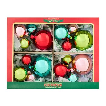 Ff Clusters Ornament Set of 4