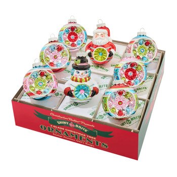 Ff Figures And Rounds Ornament Set