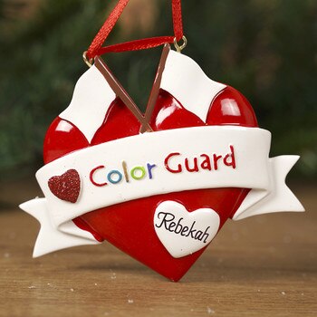 Color Guard Ornament