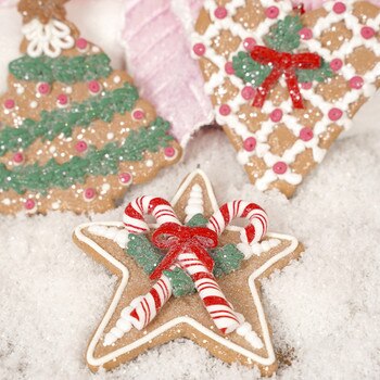 5in Holiday Gingerbread Ornament-1