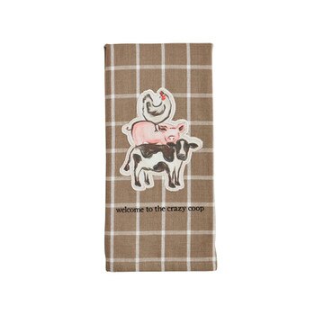 Crazy Coop Patch Towel