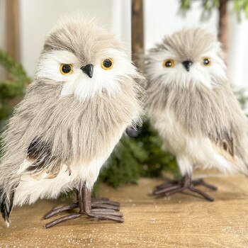 Brown Owl Ornament-1