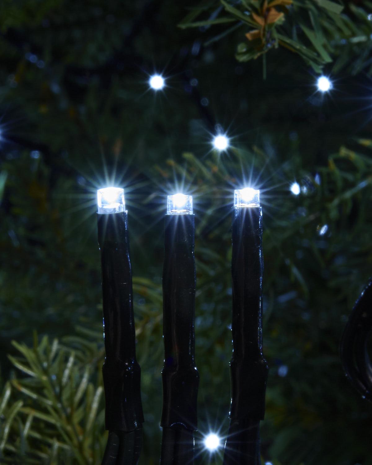 448 Cool White Cluster Light Strand Christmas Place