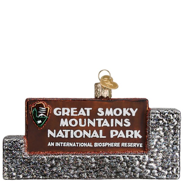 Smoky Mountains Park Sign 2