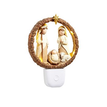 Holy Family Night Light