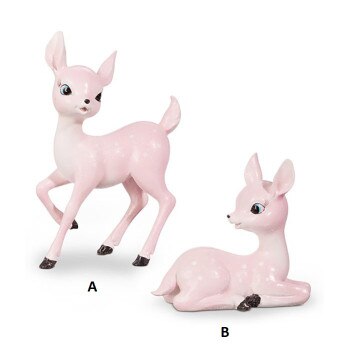 Pink Retro Deer