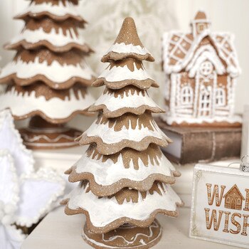 Gingerbread Tabletop Tree 10in-1
