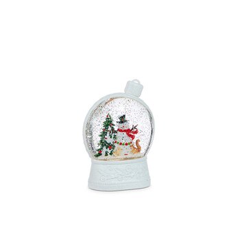 Snowman Lighted Water Ornament