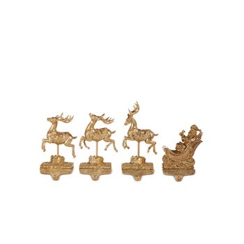 Santa Reindeer Stocking Holders