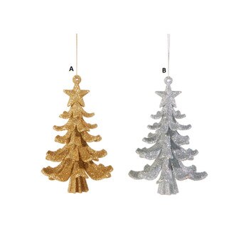 Glitter Tree Ornament