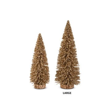 18In Gold Glitter Tree