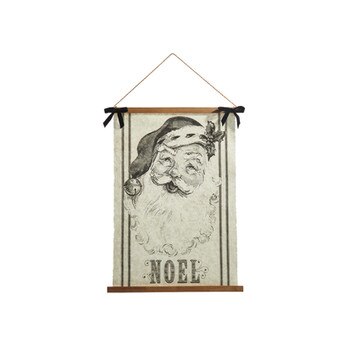 Vintage Santa Gazette Tapestry