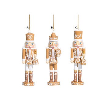 Gingerbread Nutcracker Ornament