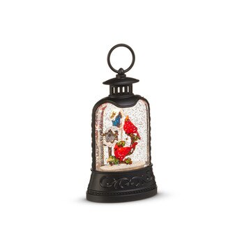 Cardinal Lighted Water Lantern