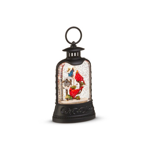 Cardinal Lighted Water Lantern