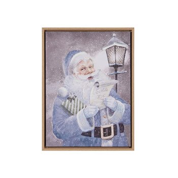 Checking It Twice Framed Wall Art