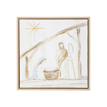 13.5In Holy Family Framed Wall Art