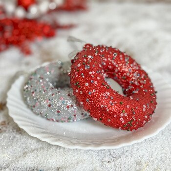 Donut with Beads Ornament-1
