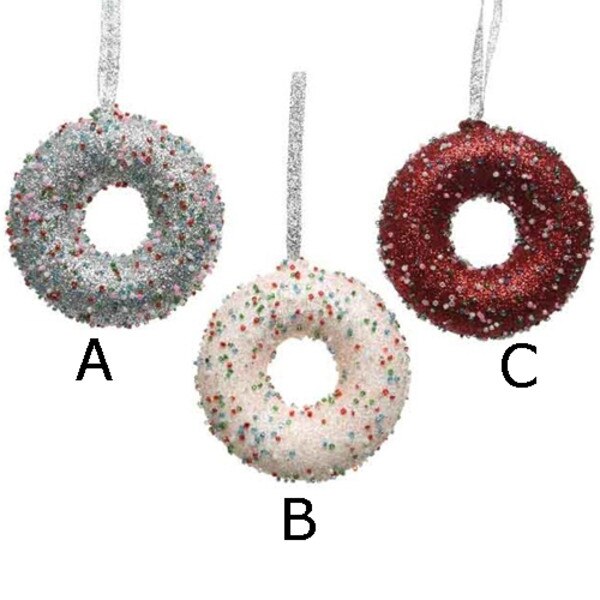 Donut with Beads Ornament-2