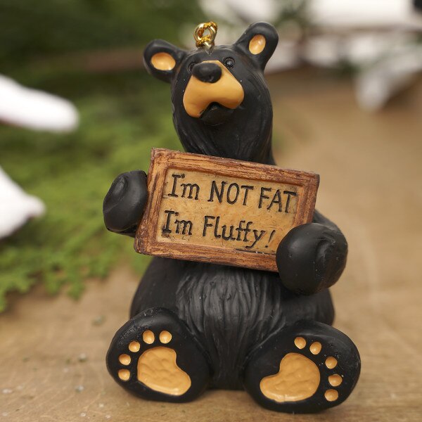 Im Not Fat Im Fluffy Ornament 1